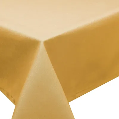 Image de Nappe avec effet lotus, aspect lin, hydrofuge, lavable, 130 x 260 cm - couleur pétrole