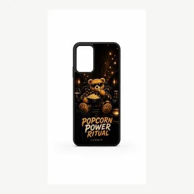 Productafbeelding van Xiaomi Redmi Note 11 Pro 5G hoesje, telefoonhoesje, beschermhoes met popcornmotief – LUNØIR ©