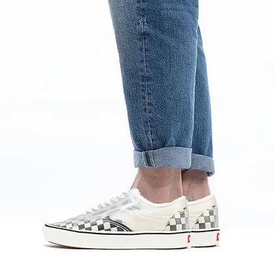 Obrázek produktu pro Slip-on tenisky VANS UA ComfyCush Slip-Skool Checkerboard - 41 - 8.5 - 7.5 - 26.5 cm nazouvací