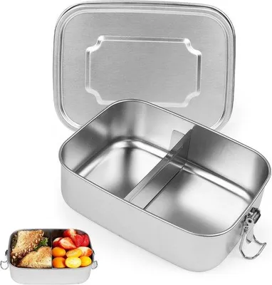 Produktbild von Grosses, wiederverwendbares Lunchbox - 1200ml - Umweltfreundlich
