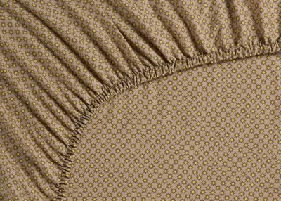 Produktbild von Pip Studio Spannlaken Twinkle Star Farbe Yellow Khaki Größe 160x200