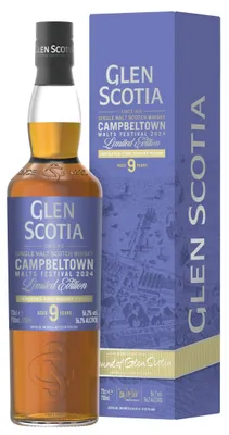 Produktbild von Glen Scotia 9 Jahre - Campbeltown Malts Festival 2024 - Unpeated - Campbeltown Single Malt Whisky