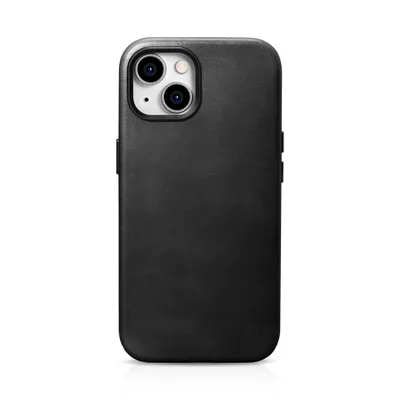 Obrázok produktu pre iCarer Oil Wax Premium Leather iPhone 15 MagSafe Black