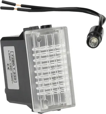 Produktbild von Leuchtmelder LED transparent 230V M-L 2130