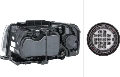 Produktbild von HELLA Scheinwerfer Rechts für LAND ROVER Freelander 2 SUV (L359) 1LJ 354 813-021