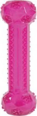 Produktbild von Hundespielzeug Knochen TPR POP STICK 25cm rosa Zolux