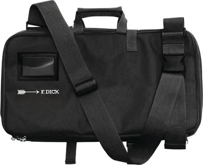 Image de Sac à couteaux de chef noir épais, vide