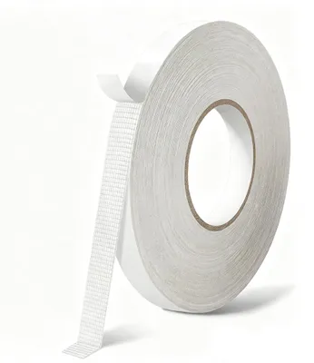 Saumband selbstklebend 13 mm x 60 m, Weiß, für Stoffe