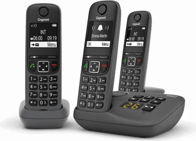 Produktbild von AE690A Trio Anthrazit Schnurloses Telefon
