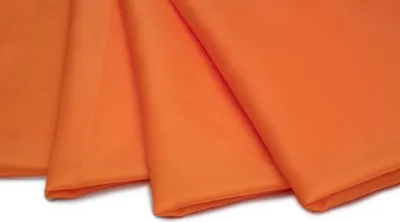 Image de Doublure en polyester, légèrement translucide, orange 50 x 150 cm