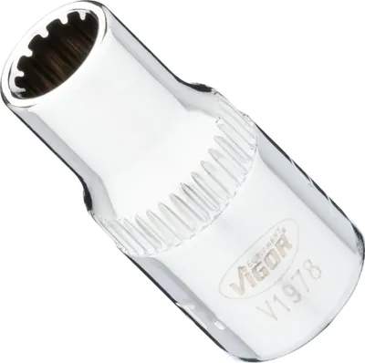 Produktbild von VIGOR Steckschlüsseleinsatz V1978 1/4" Multiprofil SW 5,5 mm