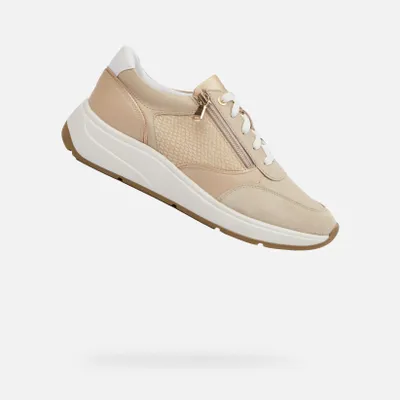 Produktbild von Geox Beige Damen-Sneaker Cristael 38
