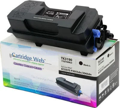 Zdjęcie produktu dla Toner Cartridge Web Czarny Kyocera TK3190 zamiennik TK-3190 (z pojemnikiem na zużyty toner WASTE BOX)