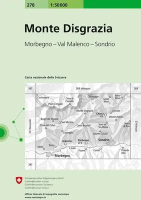 Obrázok produktu pre Swisstopo 1 : 50 000 Monte Disgrazia