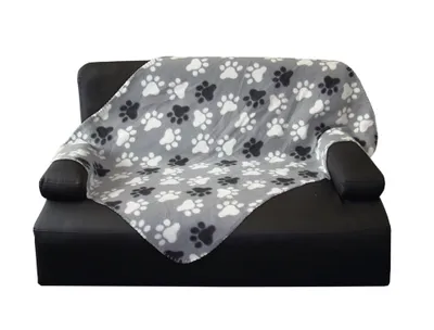Obrázok produktu pre Nobby Fleece Plaid "PIPPA" Classic grau; D x B: 70 x 100 cm