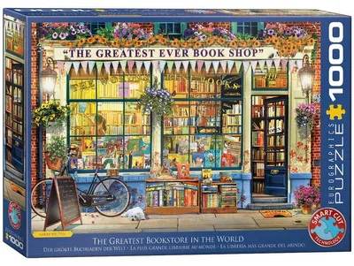 Obrázok produktu pre Puzzle 1000 World's Greatest Bookstore 6000-5351