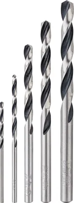 Produktbild von HSS-Spiralbohrer-Set PointTeQ, 5-tlg., 2-6 mm