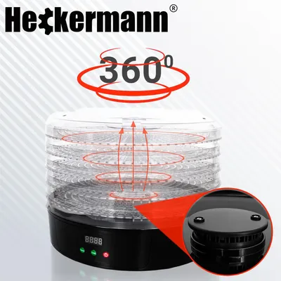 Zdjęcie produktu dla Suszarka do żywności Heckermann FD2003