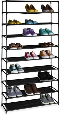 Produktbild von Schuhregal mit Stoffebenen
