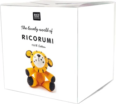 Produktbild von Rico Design | Häkelset Ricorumi | Puppies Tiger