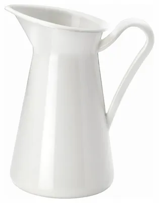 Produktbild von IKEA SOCKERÄRT Vase Kanne weiß 22 cm