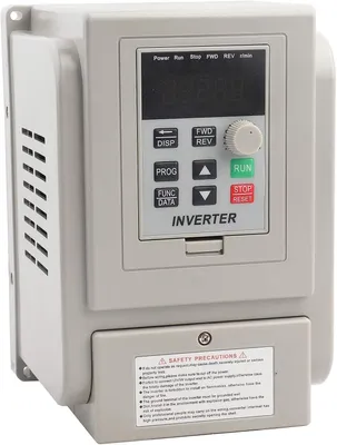 Produktbild von Frequenzumrichter 4kW - Motorregelung - Effiziente Antriebstechnik - Schwarz - Variabler Frequenz