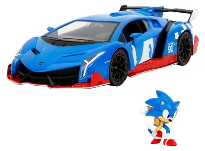 Produktbild von Jada Sonic Lamborghini Veneno 1:24