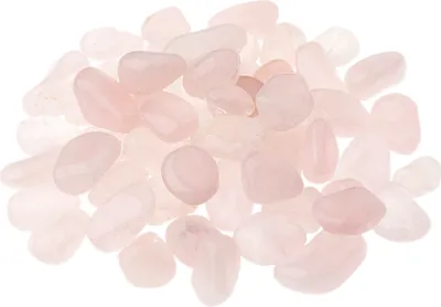 Produktbild von NKlaus 300g Rosenquarz 15 - 25 mm Heilsteine Trommelsteine Barockteine Schmucksteine 14684