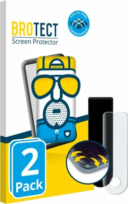 Produktbild von 2x BROTECT Fullscreen Schutzfolie für Xiaomi Electric Scooter 5 Max Displayschutz Folie Fullcover Matt Entspiegelungsfolie