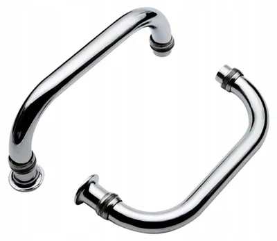 Produktbild von Sannit Edelstahl Griff für Duschkabine 14,5cm Lochabstand