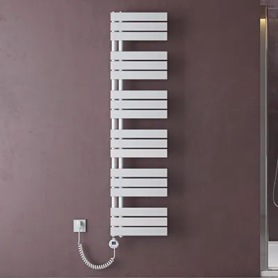 Produktbild von doporro Heizkörper Bad Handtuchheizkörper 159x40cm Badezimmer Badheizkörper Badheizung Handtuchtrockner Handtuchwärmer Seitenanschluss Weiß mit Heizstab 600w