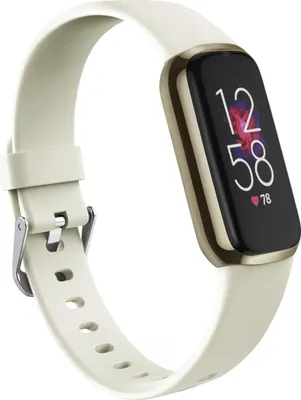 Productafbeelding van imoshion Siliconen bandje voor de Fitbit Luxe - Beige