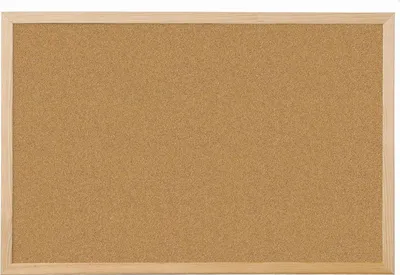 Immagine prodotto di Q-Connect® KF03565 Bacheca in sughero 40 x 30 cm marrone con cornice in legno