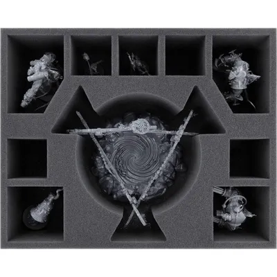 Immagine prodotto di Inserto in schiuma per Skaven Gnawhole e miniature – 10 scomparti