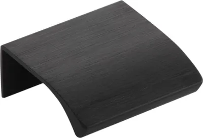 Immagine prodotto di Listello maniglia per mobili Bordo dritto LA 20mm L 40mm alluminio nero opaco
