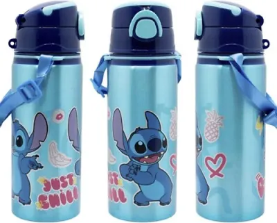 Produktbild von Disney Stitch Aluminium Wasserflasche Trinkflasche Flasche 730 ml