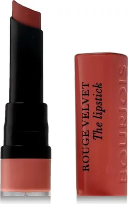 Productafbeelding van Bourjois Rouge Velvet, matte lipstick, kleur 47 Rose Brulé, 2,4 gram
