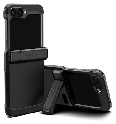 Productafbeelding van Spigen Tough Armor Pro Backcover voor de Samsung Galaxy Z Flip 6 / Flip 7 FE - Black