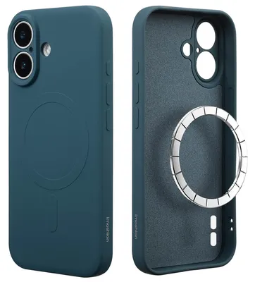Imagen del producto de Funda de Colores con MagSafe para Apple iPhone 17 - Azul oscuro