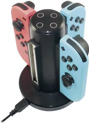 Produktbild von Nintendo Controller-Ladestation Switch R2GNSW4IN1CHA (R2GNSW4IN1CHA)