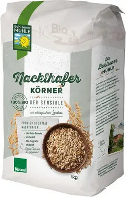 Produktbild von Bohlsener Mühle Nackthafer -- 1kg x 6 - 6er Pack VPE