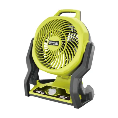 Produktbild von Ryobi RF18-0, Mehrfachmontagen-Industriegebläse, Grün, Grau, 930 - 1900 RPM, Akku, 18 V