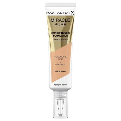 Obrázek produktu pro MAX FACTOR Miracle Pure Foundation Fb.40 Světlá slonová kost