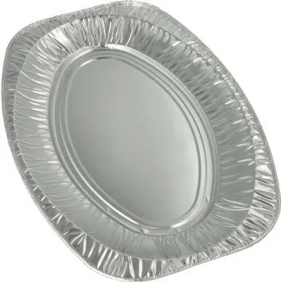 Produktbild von Papstar Servierplatten, Alu oval 43 cm x 29 cm, 10 x 3 Stück