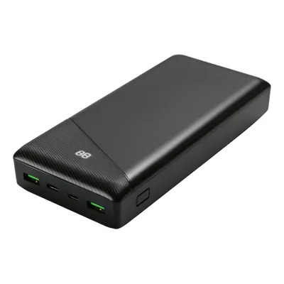 Zdjęcie produktu dla Deltaco PB-C1002, 30000 mAh, Litowo-polimerowy (LiPo), 20 W, Czarny