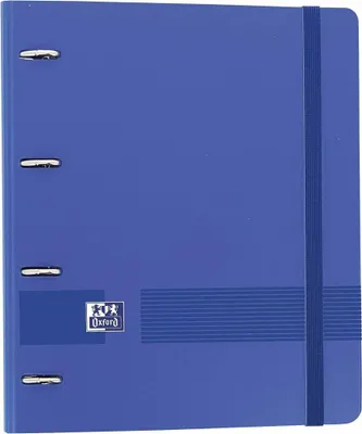 Zdjęcie produktu dla Oxford 400131298, A4+, Pierścień-D, Przechowywanie, Styropian, Polipropylen (PP), Niebieski, 3,5 cm