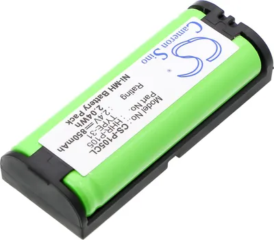 Produktbild von TECHTEK Akku Kompatibel mit [Avaya] 3920, AP680BHP-AV, DECT D160, für [Panasonic] 91AAALH2BXZ, KX-242, KX-2420, KX-2421, KX-2422, KX-243, KX-2431, K