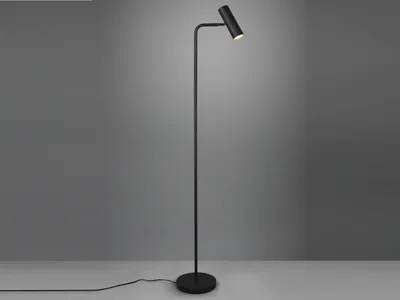 Produktbild von TRIO Marley, Schwarz, Schlafzimmer, Wohnzimmer, Metall, IP20, II, GU10