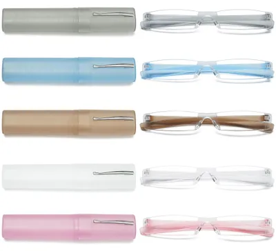 Image de Lot de 5 lunettes de lecture sans monture, avec étui