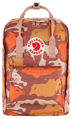 Obrázok produktu pre Fjällräven Kanken Graphics Laptop 15-palcový batoh Chalk Rose-Hidden Animals